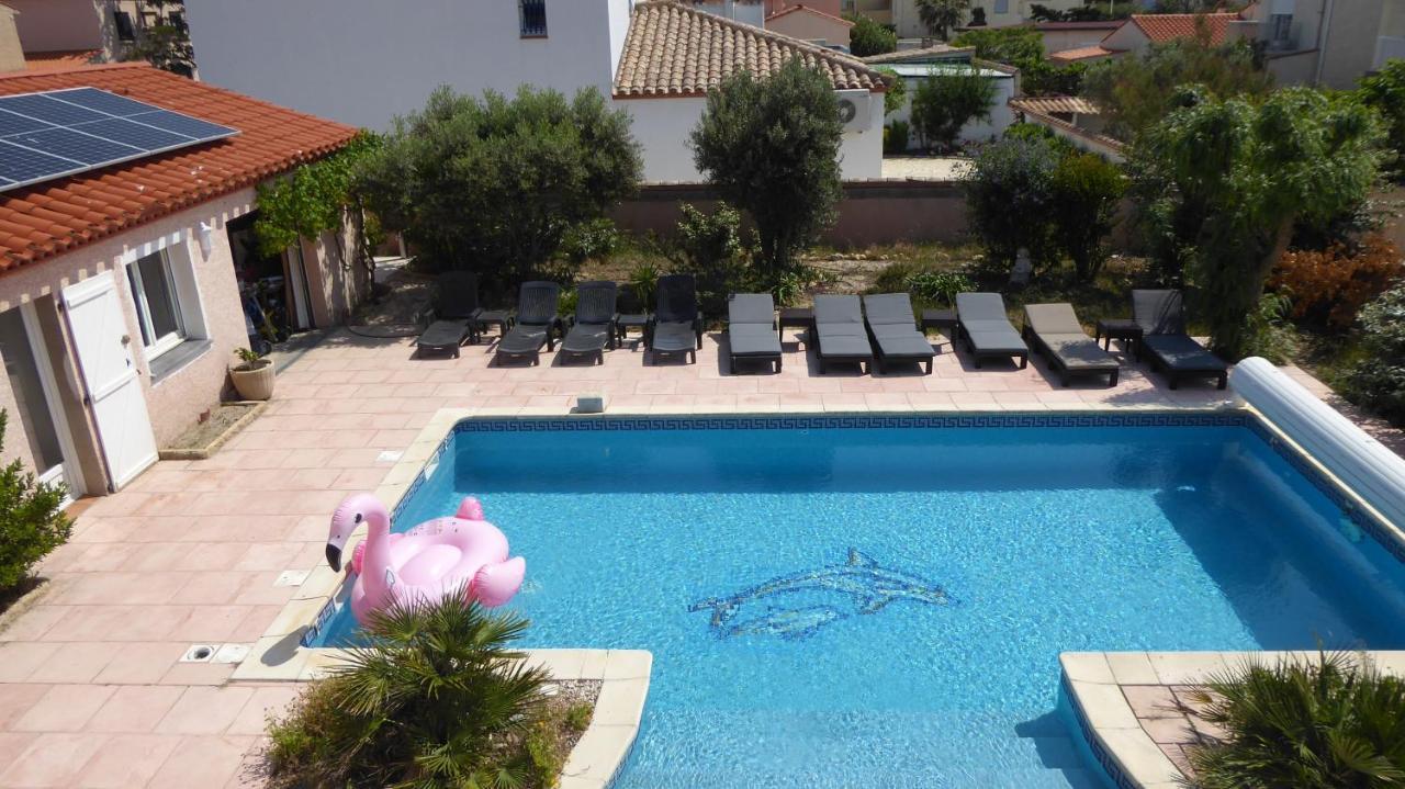 Les 2 Dauphins Apartment เลอบาร์กาแรส ภายนอก รูปภาพ