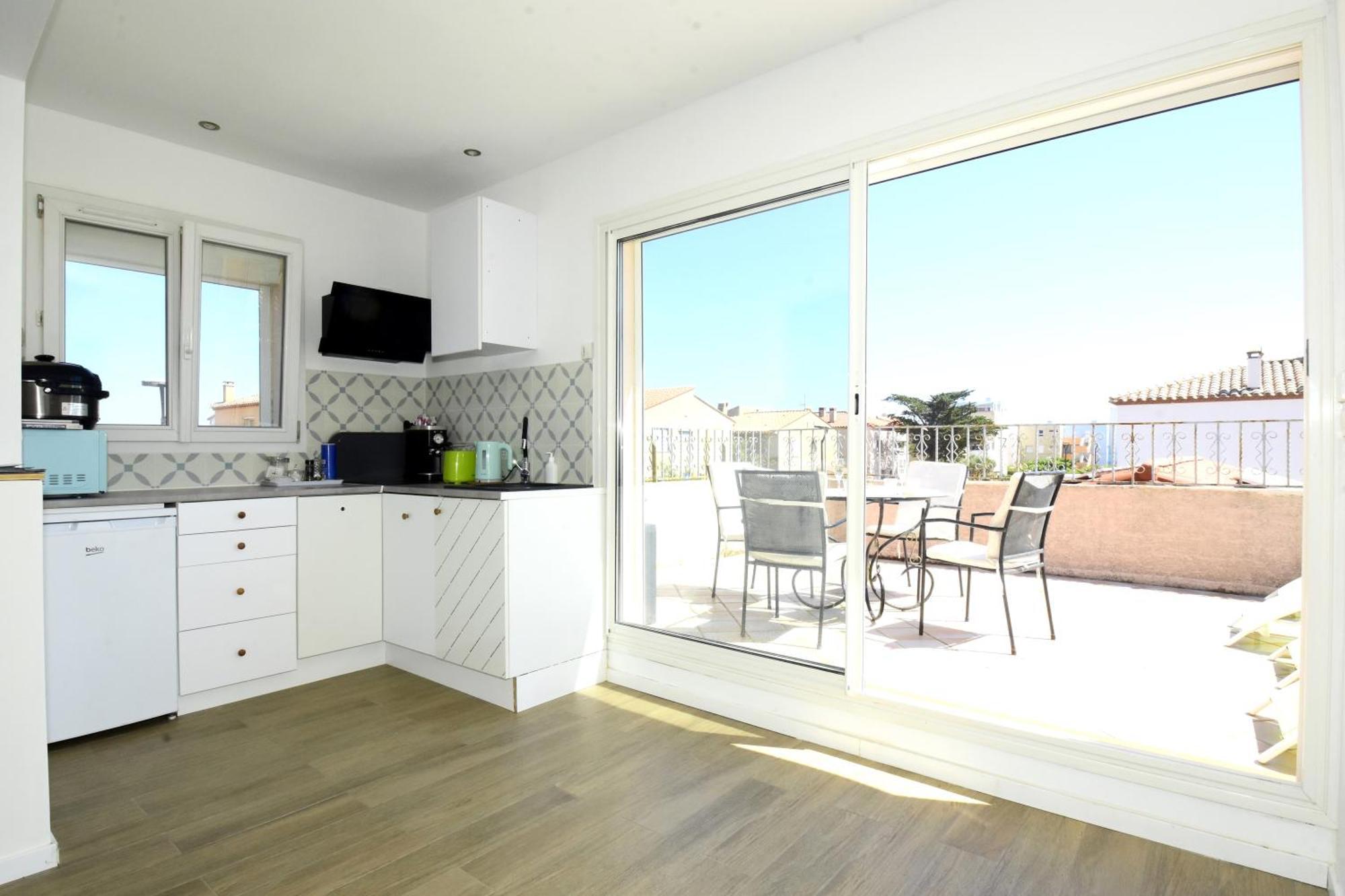 Les 2 Dauphins Apartment เลอบาร์กาแรส ภายนอก รูปภาพ
